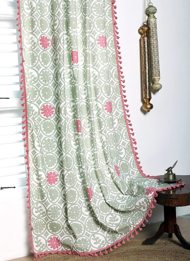 Tranquebar Curtain Co. 100% Cotton, Room Darkening Curtains